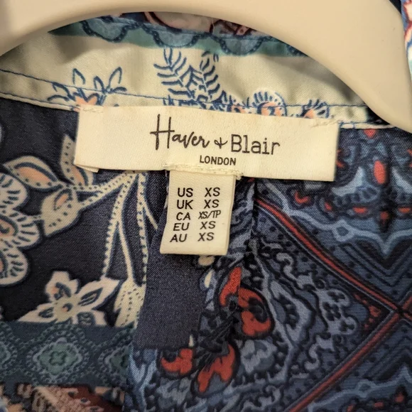 Multi Paisley Blue & Pink Button-up Shirt - Picture 3 of 5